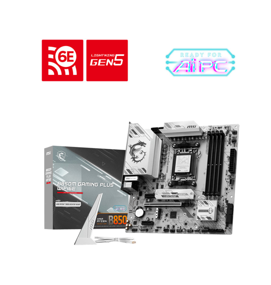 MSI B850M GAMING PLUS WIFI6E