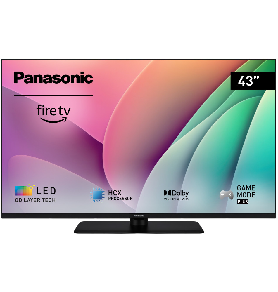 Televisor PANASONIC 43W80AEZ 43'' (QLED - 4K Ultra HD - Preto)