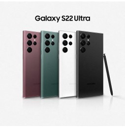 Smartphone Samsung Galaxy S22 Ultra 5G 6.8 12GB 256GB Dual SIM Burgundy