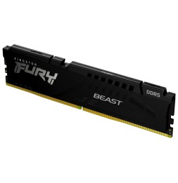 Memória RAM Kingston Fury Beast 16GB (1x16GB) DDR5-6000MHz CL40 Preta