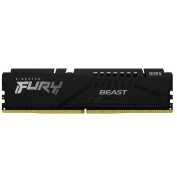 Memória RAM Kingston Fury Beast 16GB (1x16GB) DDR5-6000MHz CL40 Preta