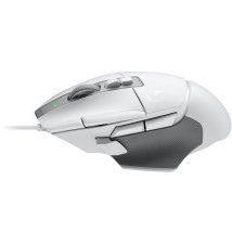 Rato LOGITECH G502 X (25600DPI - Ótico - Branco)