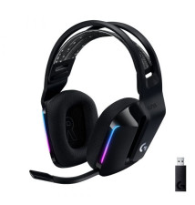 Headset LOGITECH G733 Lightspeed RGB (Sem Fios - 29H de autonomia - Preto)