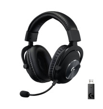 Headset LOGITECH G PRO X Lightspeed (Sem Fios - 20H de autonomia - Preto)