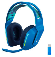 Headset LOGITECH G733 Lightspeed RGB (Sem Fios - 29H de autonomia - Azul)