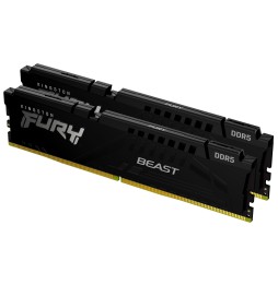 Memória RAM Kingston Fury Beast 32GB (2x16GB) DDR5-4800MHz CL38 Preta