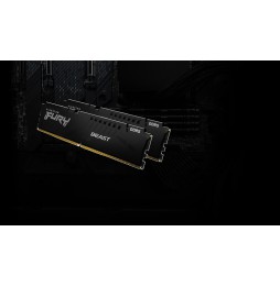 Memória RAM Kingston Fury Beast 16GB (1x16GB) DDR5-4800MHz CL38 Preta