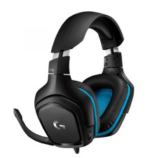 Headset LOGITECH G432 (3.5mm Jack - Surround 7.1 - Preto/Azul)