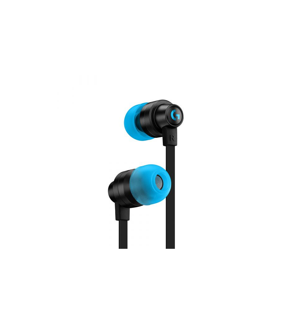 Auscultadores LOGITECH G333 (Com Fios - 3.5/USB-C - Preto/Azul)