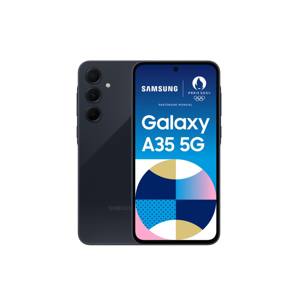 Smartphone Samsung Galaxy A35 5G 8GB 256GB Dual SIM (Preto) - SM-A356BZKGEUB