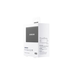 Disco Externo SSD Samsung 500GB SSD T7 USB 3.0 Black - MU-PC500T WW