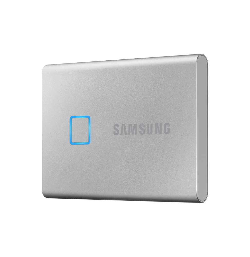 Disco Externo SSD Samsung 500GB SSD T7 Touch USB 3.2 Silver - MU-PC500S WW