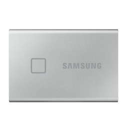 Disco Externo SSD Samsung 500GB SSD T7 Touch USB 3.2 Silver - MU-PC500S WW