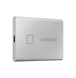 Disco Externo SSD Samsung 500GB SSD T7 Touch USB 3.2 Silver - MU-PC500S WW