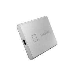 Disco Externo SSD Samsung 500GB SSD T7 Touch USB 3.2 Silver - MU-PC500S WW