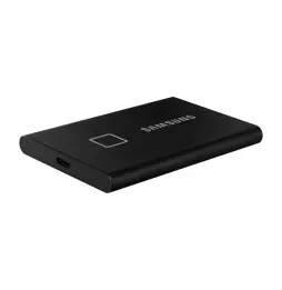 Disco Externo SSD Samsung 500GB SSD T7 Touch USB 3.0 Black - MU-PC500K WW