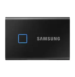 Disco Externo SSD Samsung 500GB SSD T7 Touch USB 3.0 Black - MU-PC500K WW