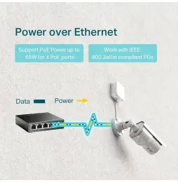 Switch TP-Link TL-SG1005P LiteWave 5 Portas Gigabit UnManaged