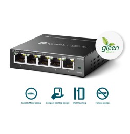 Switch TP-Link TL-SG105E 5 Portas Gigabit Smart Managed