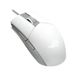 Rato Asus ROG Strix Impact II 6200 Dpi Branco Moonlight