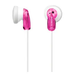 Headphone Sony MDR-E9LP Jack 3.5mm Rosa Branco