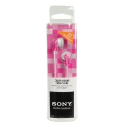 Headphone Sony MDR-E9LP Jack 3.5mm Rosa Branco