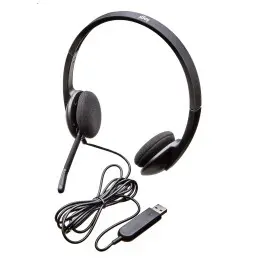 Headset Logitech H340 Preto