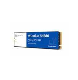 Disco SSD Western Digital M.2 SN580 Blue 2TB PCI Express 4.0 TLC NVMe - WDS200T3B0E