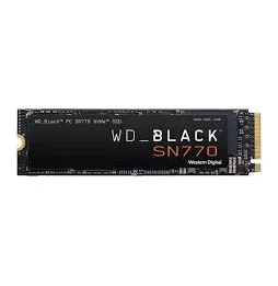 Disco SSD Western Digital M.2 2280 Black SN770 2TB 3D NAND NVMe - WDS200T3X0E