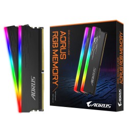 Memória RAM Gigabyte AORUS RGB 16GB (2x8GB) 3333MHz (PC4-26600) CL19