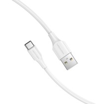 Cabo USB Vention 2.0 Tipo-A Macho Para USB Tipo-C Macho 1,5m (Branco) - CTHWG