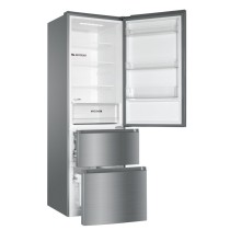 Frigorífico Combinado Haier Total No Frost New Gentle Silver 348L E (Inox) - HTR3619ENMN