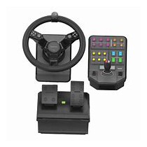 Volante Logitech G Saitek Farm Sim (Preto) - 945-000062