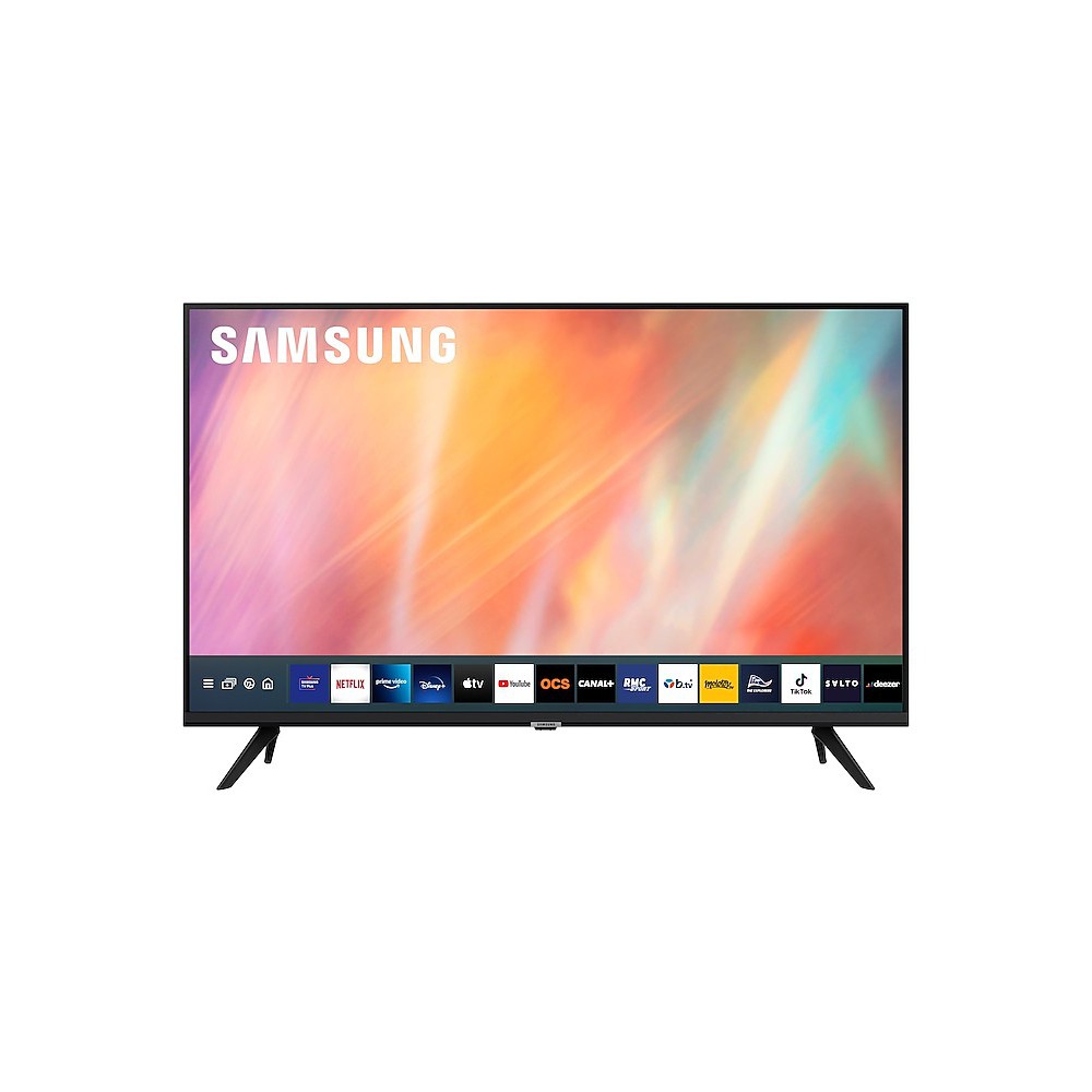 Smart TV Samsung 65" AU7025 Crystal 4K UHD - UE65AU7025KXXC
