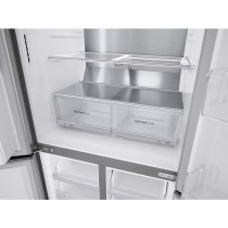 Frigorífico Americano LG 286L (Metálico, Prateado) - GML844PZ6F