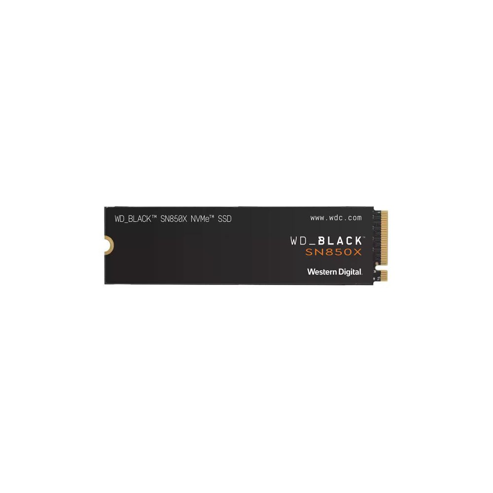 Disco SSD Western Digital M.2 2280 Black SN850X 2TB 3D NAND NVMe - WDS200T2X0E