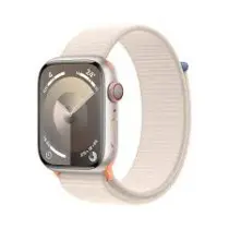 Apple Watch Series 9 GPS + Cellular 45mm Alumínio Luz das Estrelas c/ Loop Desportiva Luz das Estrelas - MRMA3QL/A