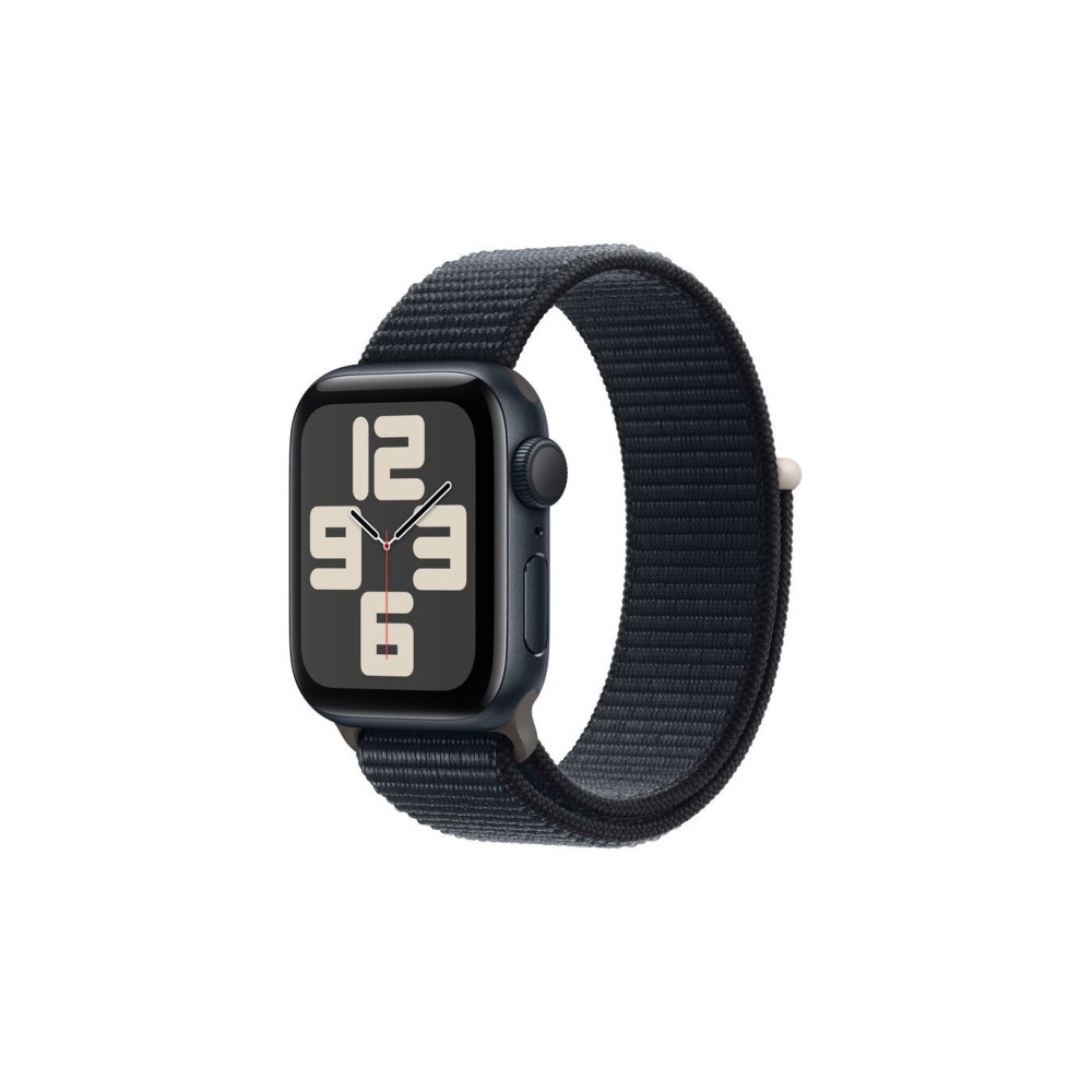 Apple Watch SE (2023) GPS 40mm Alumínio Meia-Noite c/ Loop Desportiva Meia-Noite - MRE03QL/A