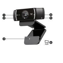 Logitech Webcam HD Pro C922 Stream FullHD - 960-001088
