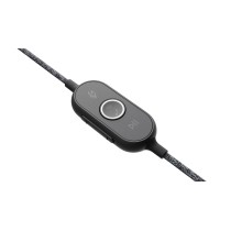 Auscultadores Logitech Zone Wired Graphite Emea - 981-000870