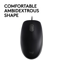 Rato Logitech B110 Silent Black - 910-005508