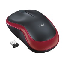 Logitech Wireless Mouse M185 Red - 910-002237