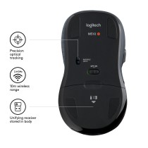 Logitech Wireless Mouse M510 - 910-001826