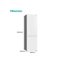 Frigorífico Combinado Hisense RB440N4GWD 336L Classe D