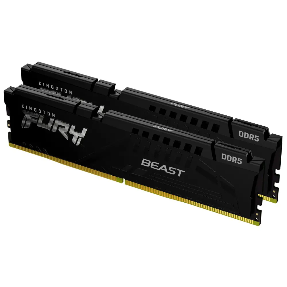 Memória RAM Kingston 32GB FURY Beast (2x16GB) DDR5 6000MHz CL40