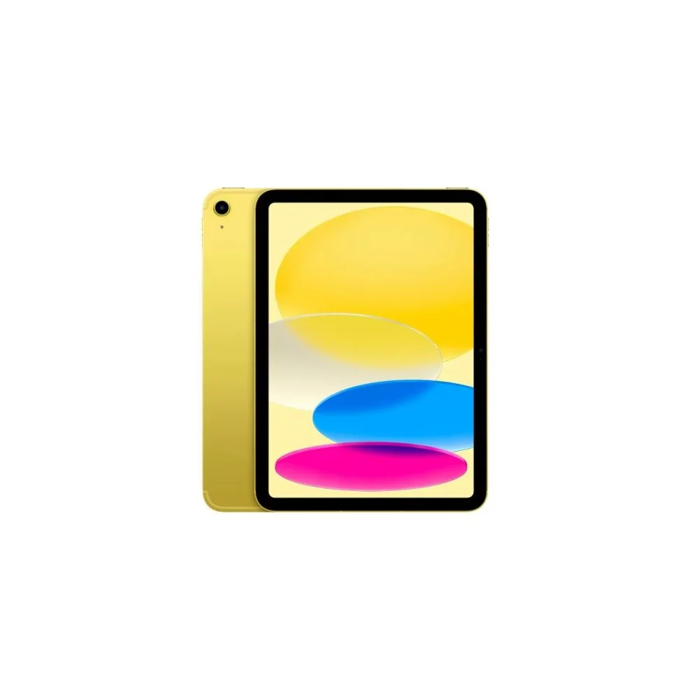 Apple IPad (10ª Geração) 10.9" Wi-Fi + Cellular 64GB (Amarelo) - MQ6L3TY/A