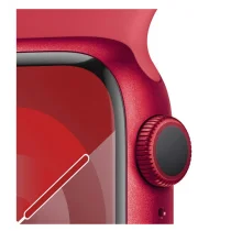 Apple Watch Series 9 GPS 41mm Alumínio (PRODUCT)RED c/ Bracelete Desportiva (PRODUCT) RED - M/L - MRXH3QL/A