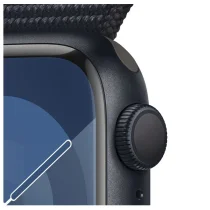 Apple Watch Series 9 GPS 41mm Alumínio Meia-Noite c/ Loop Desportiva Meia-Noite - MR8Y3QL/A