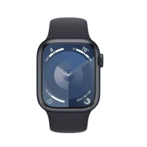 Apple Watch Series 9 GPS 41mm Alumínio Meia-Noite c/ Bracelete Desportiva Meia-Noite - M/L - MR8X3QL/A