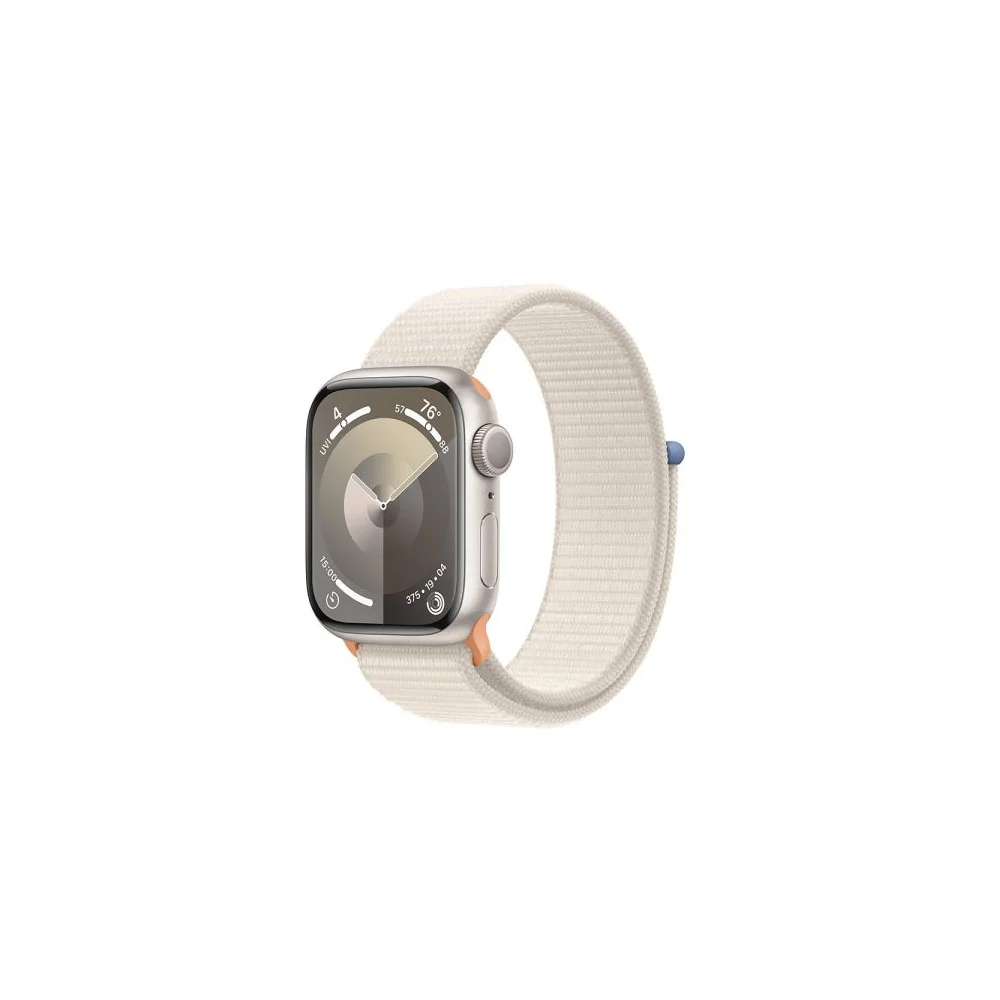 Apple Watch Series 9 GPS 41mm Alumínio Luz das Estrelas c/ Loop Desportiva Luz das Estrelas - MR8V3QL/A
